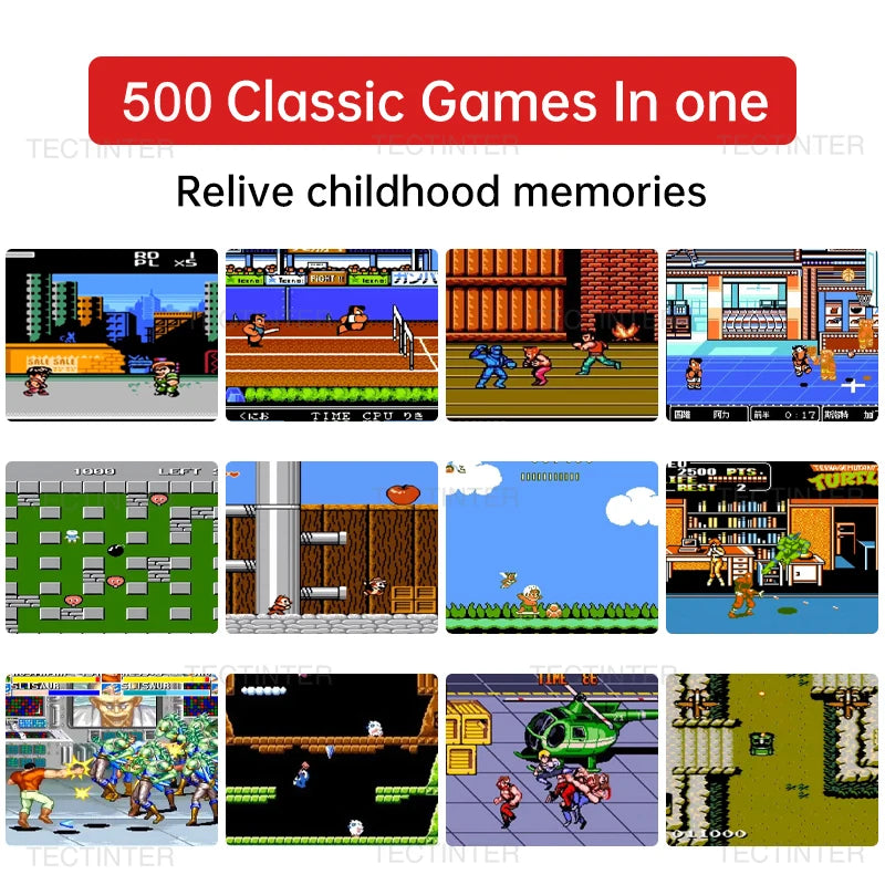 Console Rétro Portable - 500 Jeux Vidéos - Gameboy videojuego